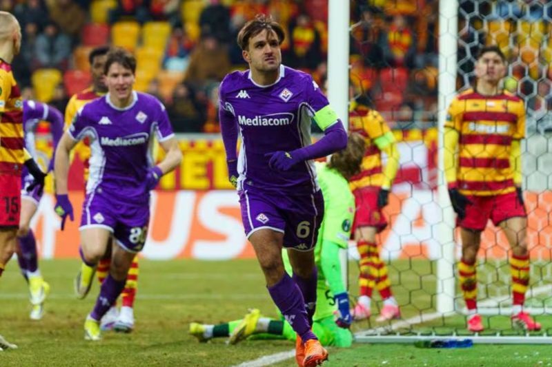 Fiorentina Bantai Jagiellonia Bialystok 3-0