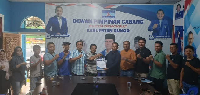 Resmi Ditutup, Demokrat Proses Berkas 4 Balon Bupati Bungo 2024