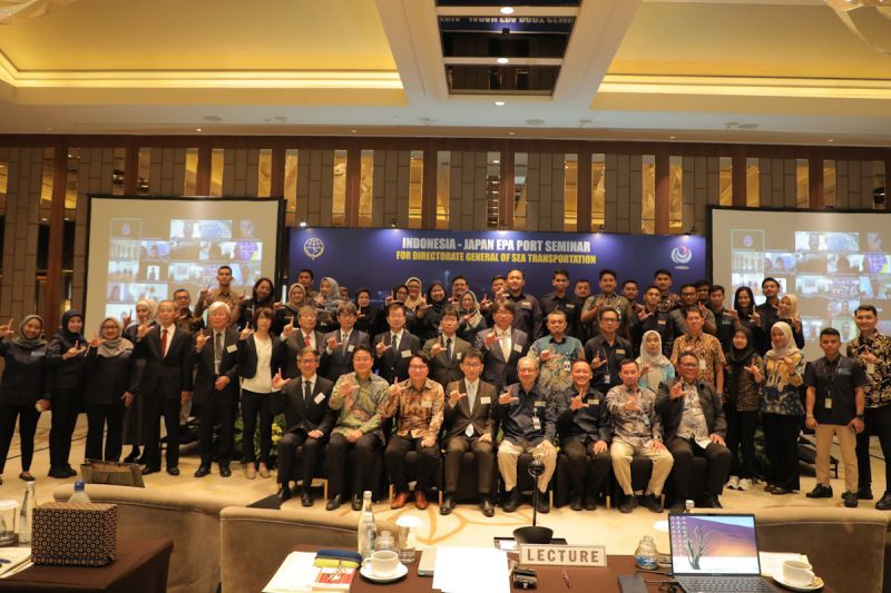 Indonesia-Jepang Perkuat Sinergi Lewat Pelatihan Teknis Kepelabuhanan