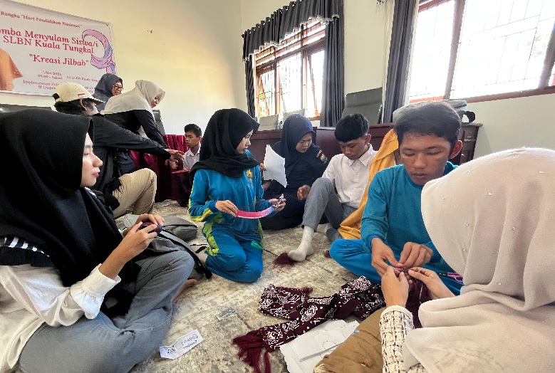 Atas Support SKK Migas PetroChina, Disabilitas di SLBN Kuala Tungkal Buktikan Bakat Luar Biasa