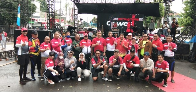 SKK Migas PetroChina Dukung Acara Fun Bike Jambi dalam Perayaan Semangat Hari Kemerdekaan