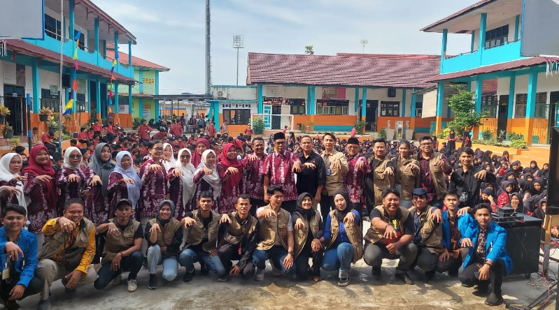 Edukasi Pelestarian Mangrove di Dunia Pendidikan, SKK Migas PetroChina Gelar Kegiatan di SMPN 1 Kualatungkal