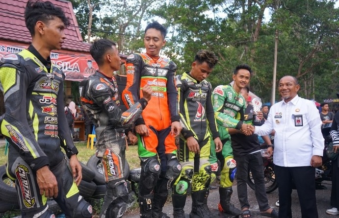 Pj Bupati Merangin Tutup Road Race 2024