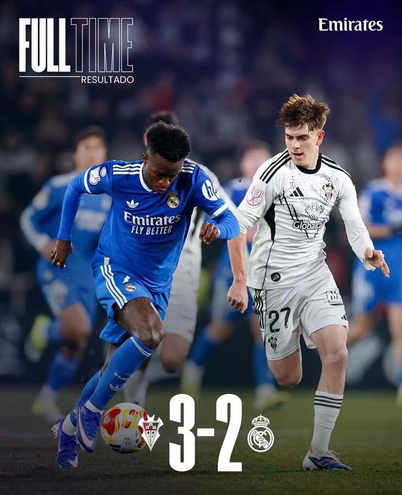 Dihajar Klub Kasta Kedua, Real Madrid Tersingkir dari Copa del Rey