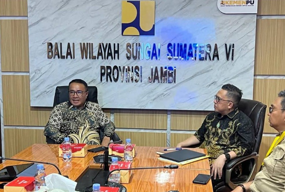 Alfin Temui Kepala Balai Sungai, Minta Bantu Rehabilitasi dan Normalisasi 
