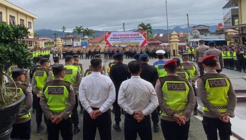 551 Personel Polisi Siap Amankan TPS di Kerinci dan Sungai Penuh 