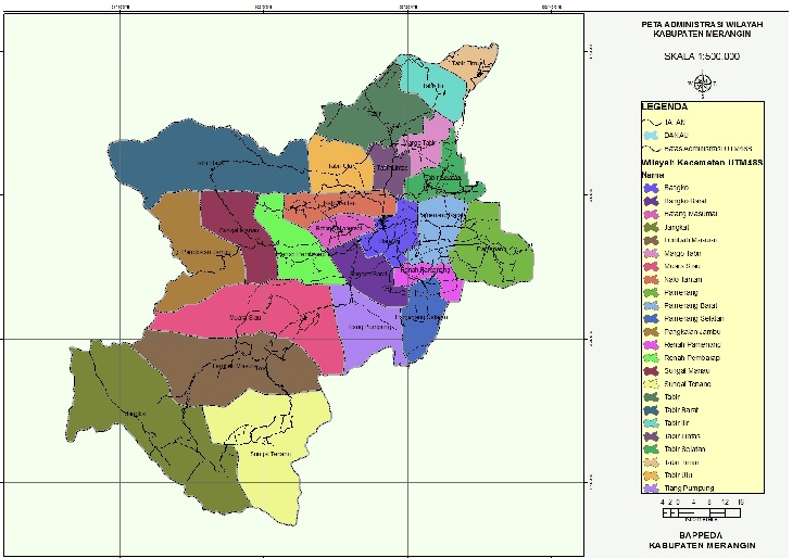 Kabupaten Merangin 'Dibelah' Jadi Dua Kabupaten Baru, Namanya Tabir Raya dan Gunung Masurai, Ini Wilayahnya