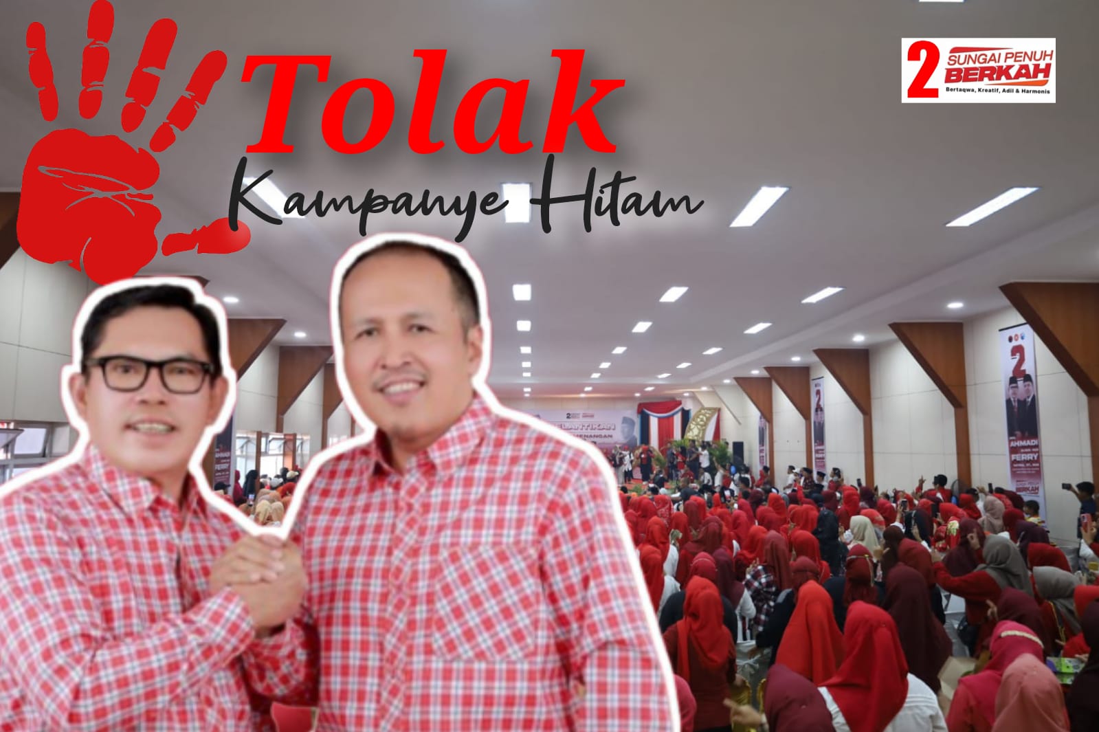 Black Campaign Terus Serang AZ-FER, Desrianto: Tak Bisa Pengaruhi Warga