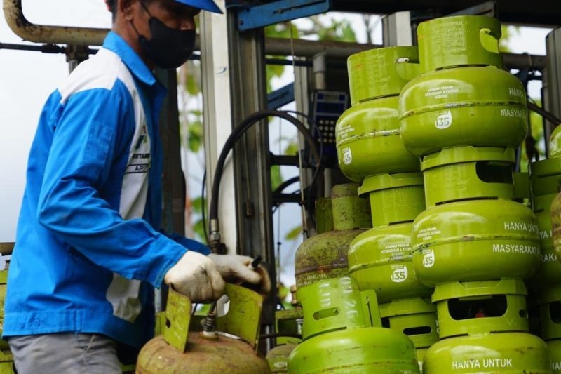 Libur Panjang Tahun Baru Islam, Pertamina Salurkan Hampir Sejuta LPG 3kg di Jatim