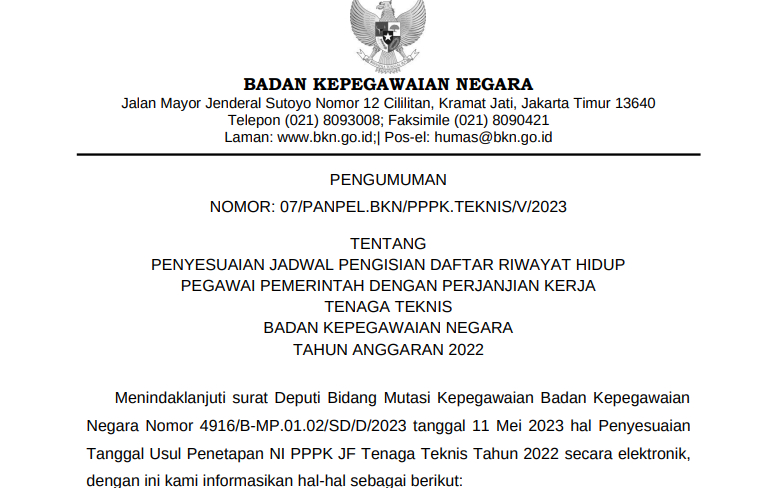 Tenggat Waktu PPPK Isi Daftar Riwayat Hidup Jika Tidak Dianggap Mundur, Catat Jadwalnya