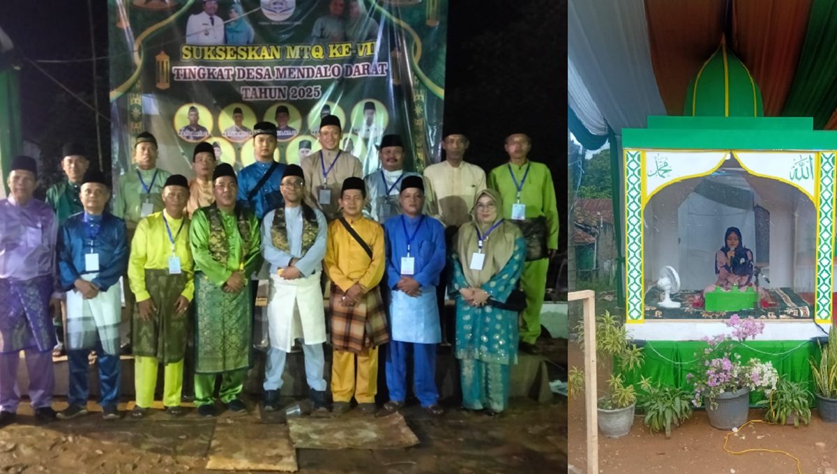 MTQ Desa Mendalo Darat Diikuti 33 RT, PT SAS Turut Meriahkan Acara