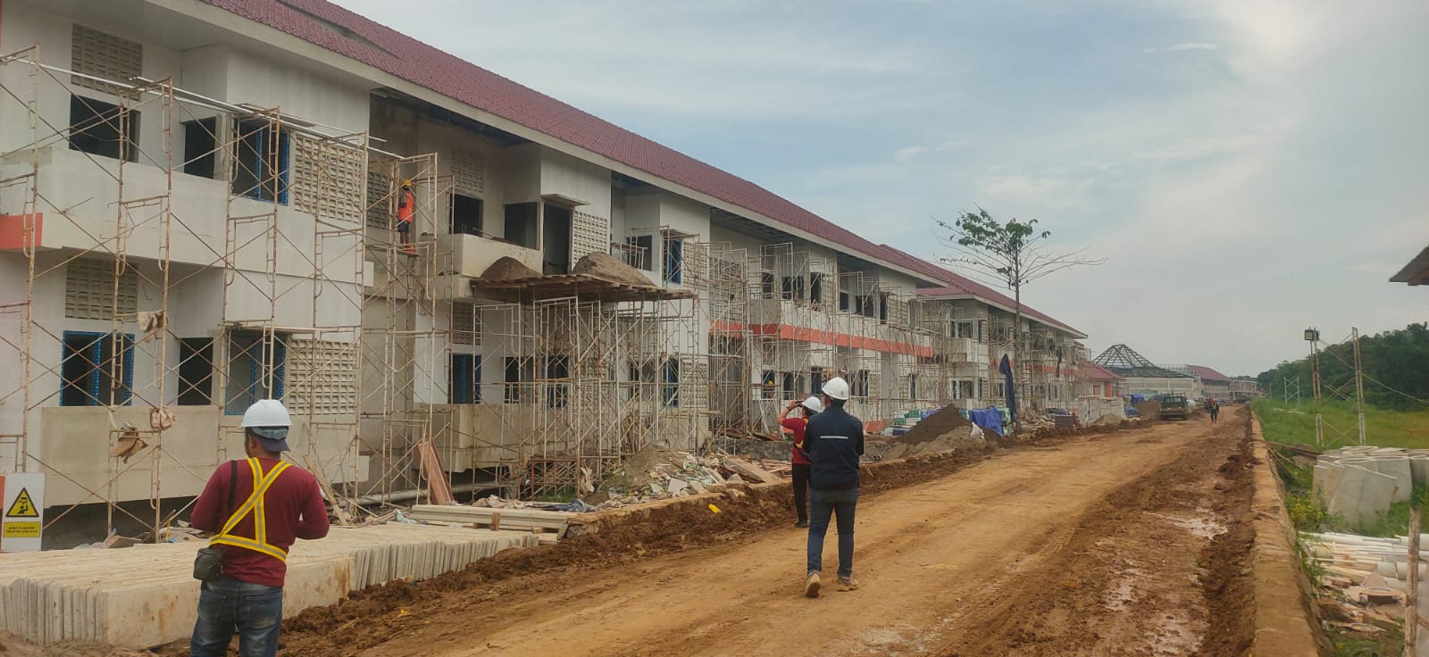 Pembangunan Sekolah Rakyat Tanjabtim Capai 59 Persen