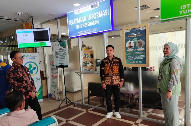 BPJS Kesehatan Luncurkan Loket Pelayanan Informasi dan Portal Quick Response di RSUD Abdul Manap 