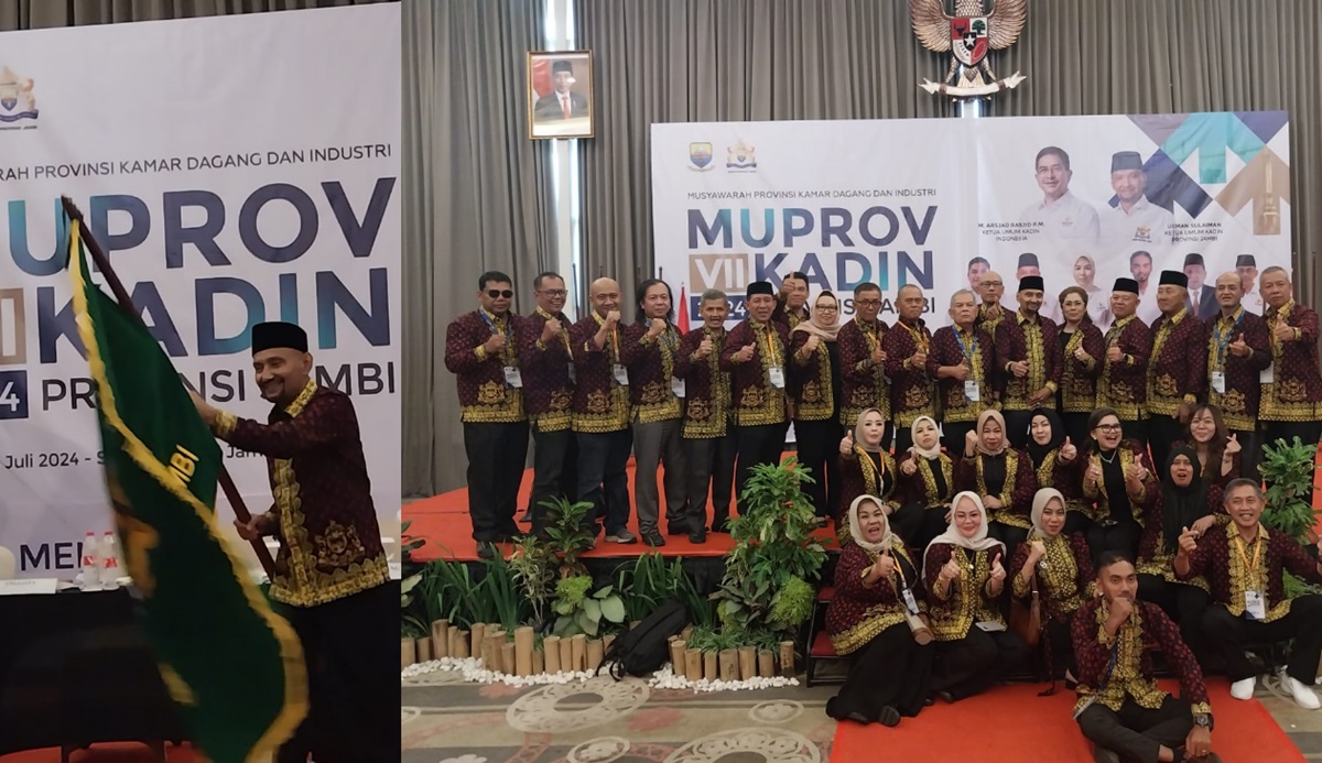 Usman Sulaiman Terpilih Jadi Ketua Umum Kadin Provinsi Jambi Masa Bakti 2024-2029