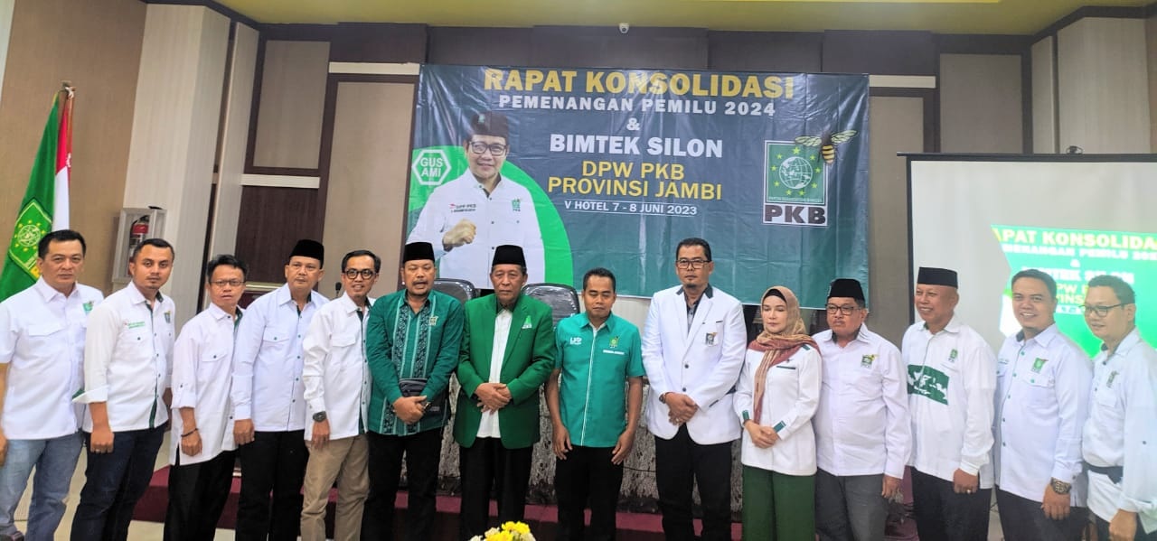 Gelar Konsolidasi, DPW PKB Jambi Mantapkan Persiapan Pemilu 2024