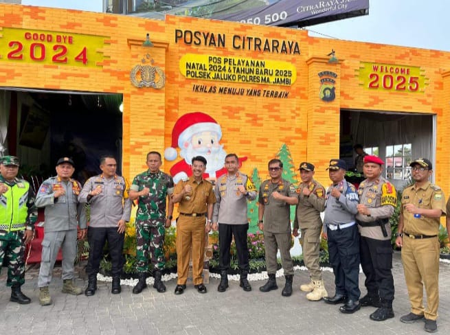 Pj Bupati Tinjau Pospam dan Posyan Operasi Lilin