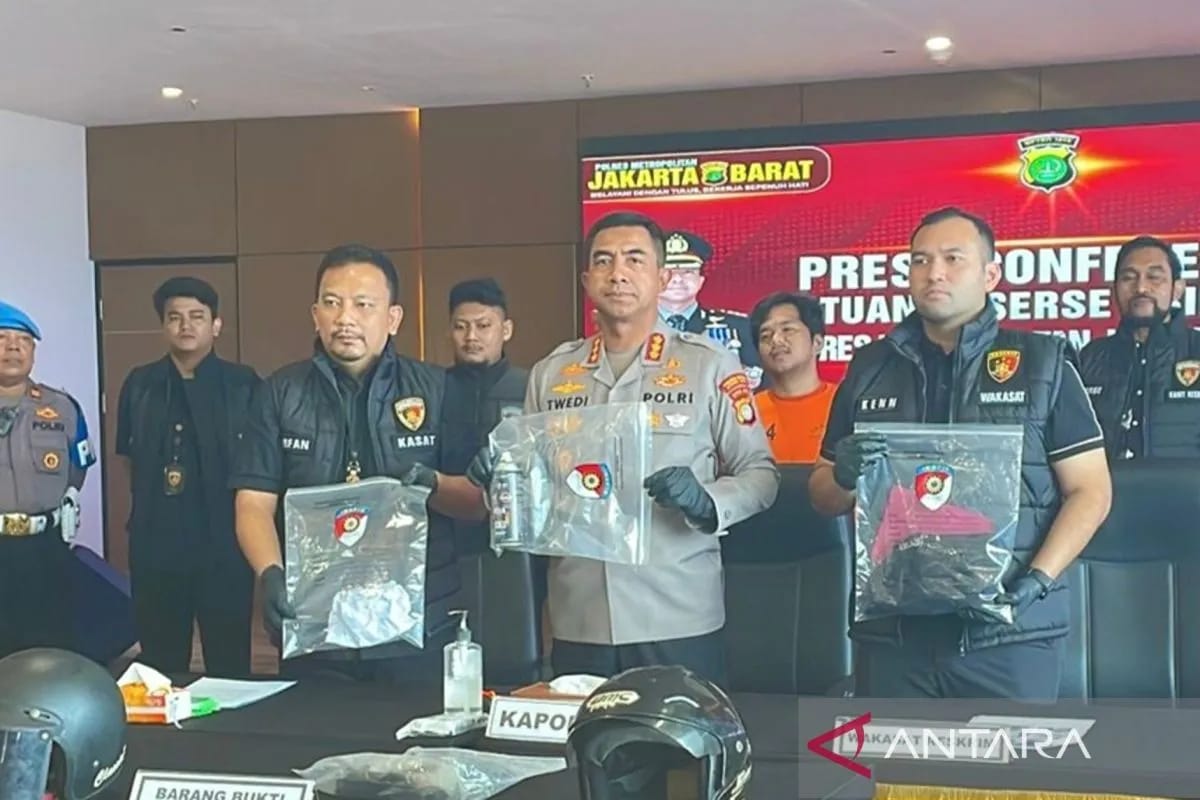 Polisi Gadungan yang Rampas Motor Wanita di Palmerah Ternyata Positif Sabu