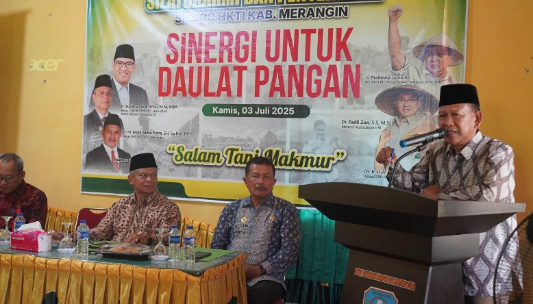 Wabup Merangin Tekankan Pentingnya Sinergi untuk Daulat Pangan
