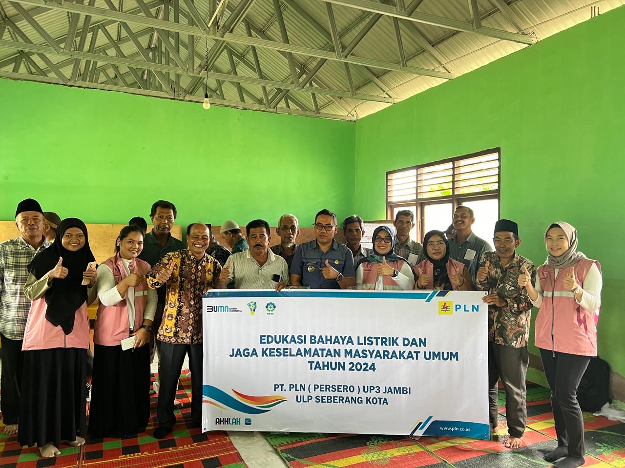 PLN ULP Seberang Kota Lakukan Transformasi Pelayanan di Tahun 2024