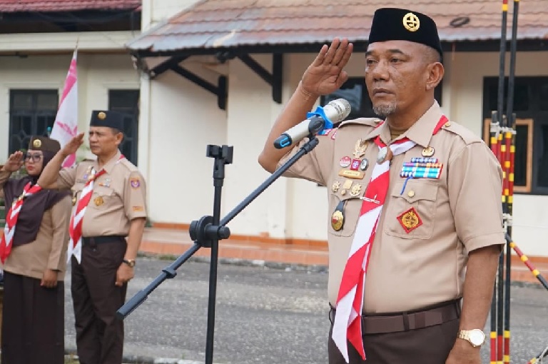 Pj Bupati Merangin Buka Temu Lomba Pramuka Penegak dan Pandega