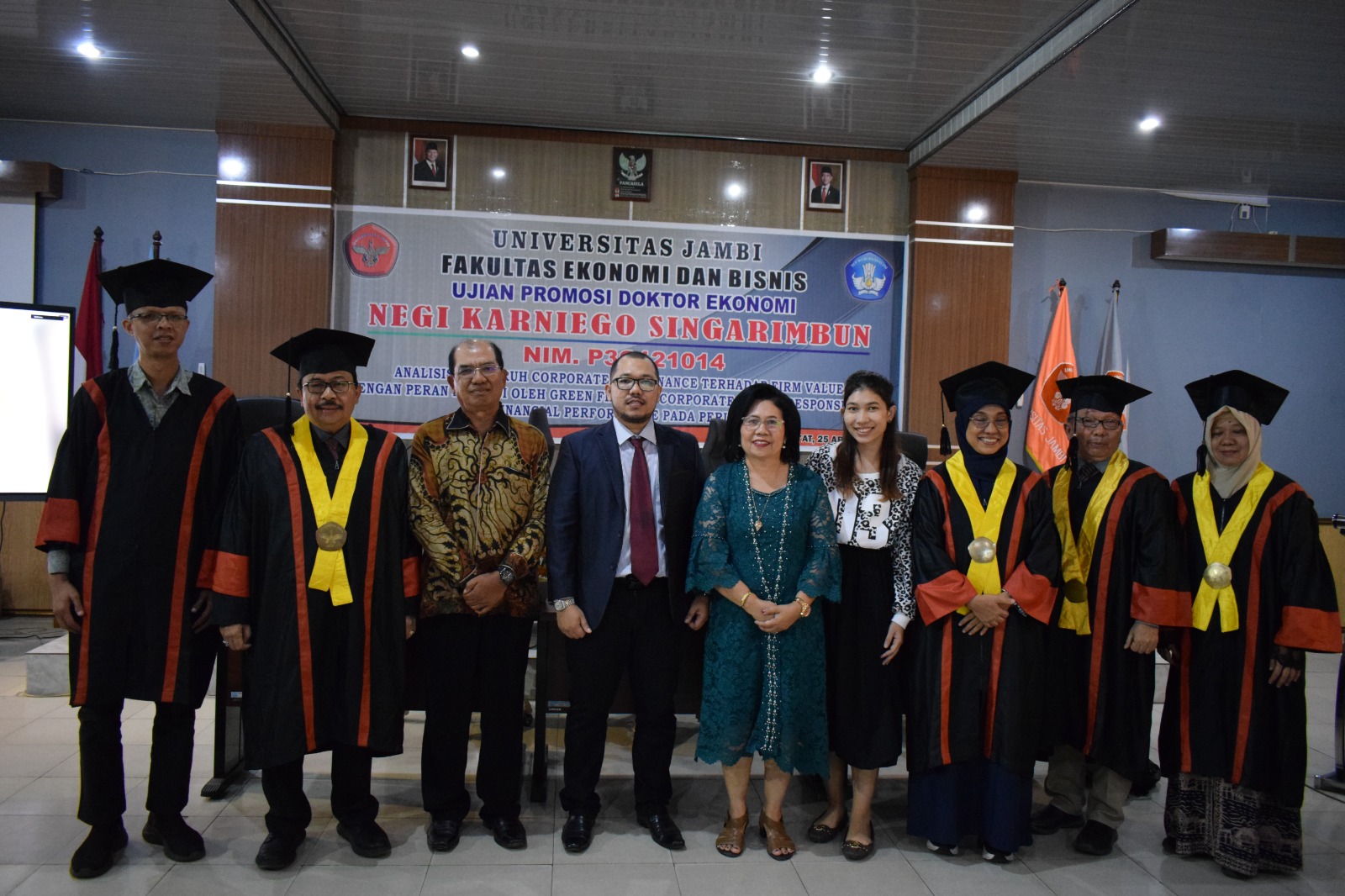 Berhasil Teliti Green Finance CSR, Negi Karniego Singarimbun Raih Nilai A