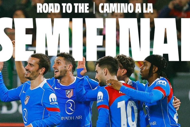 Atletico Madrid Bantai Real Betis 5-0