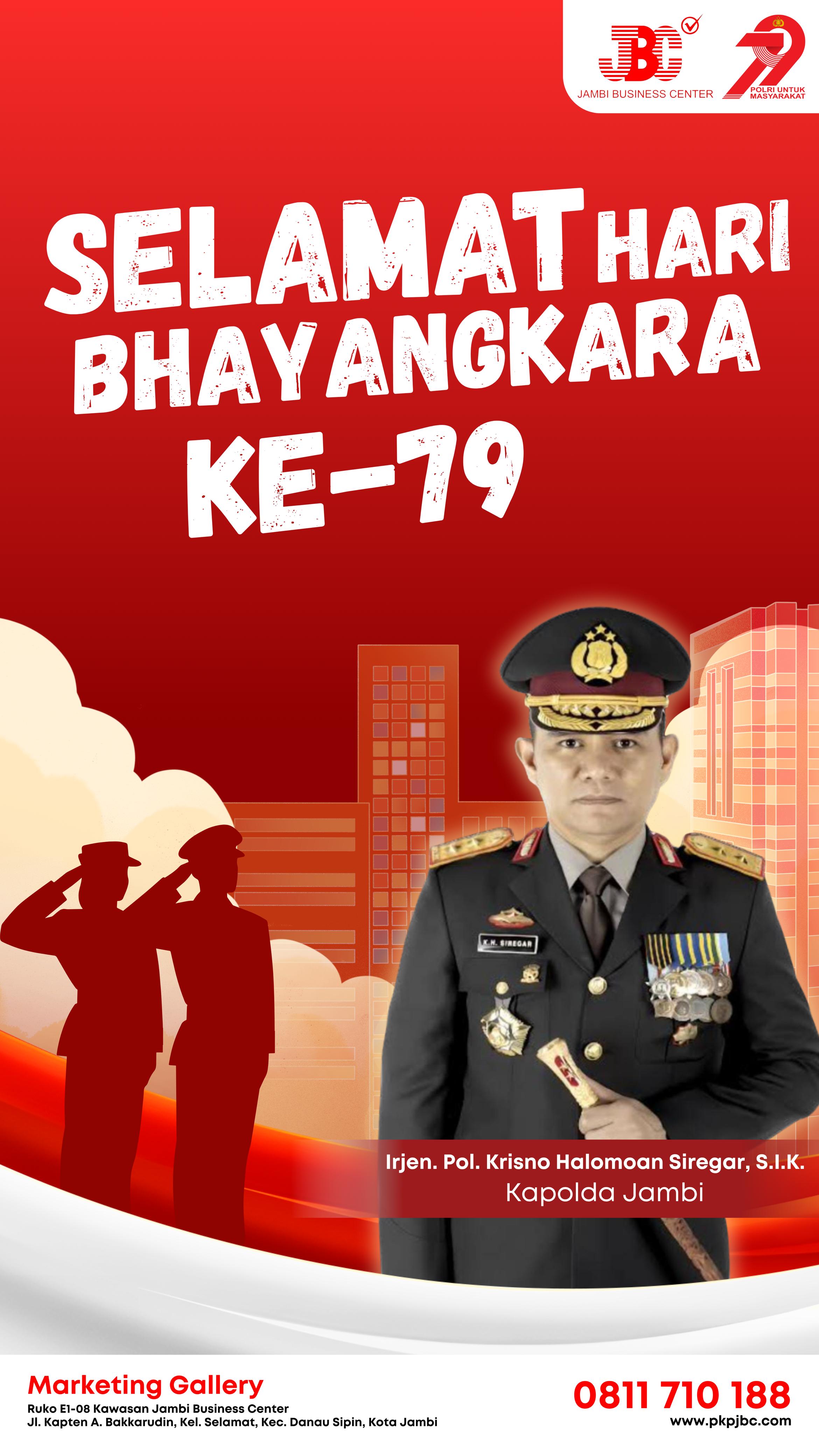 Hari Bhayangkara ke-79, JBC Apresiasi Peran Strategis Polri