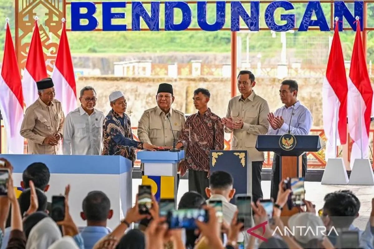 Menteri PU: Bendungan Strategis Dukung Swasembada Pangan dan EBT