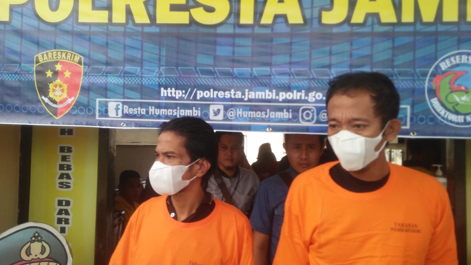 Pelaku Pencurian Kabel PT Telkom Diamankan Polisi