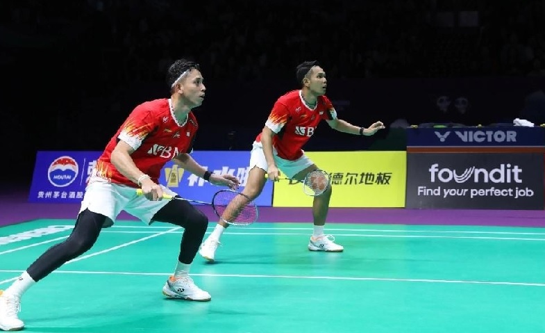 Tim Thomas Indonesia Tantang China di Laga Final Thomas Cup 2024