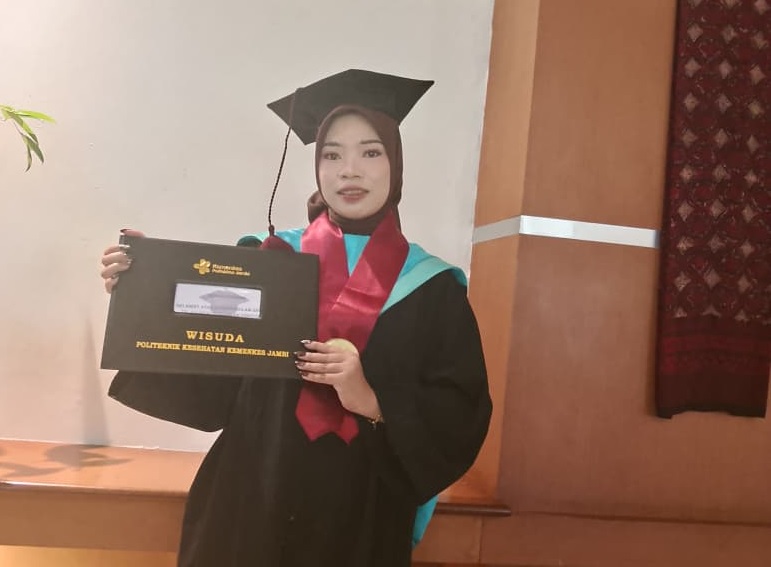 Dapat Dukungan Penuh PT. SAL, Kurniah Anak SAD Capai Mimpi Jadi Perawat 