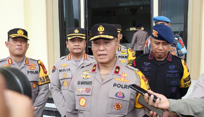 Polda Jambi Turunkan 1.400 Personel untuk Pengamanan TPS 