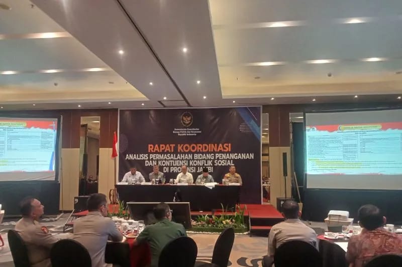 Kemenkopolkam Perangkat Daerah Jambi Deteksi Potensi Konflik