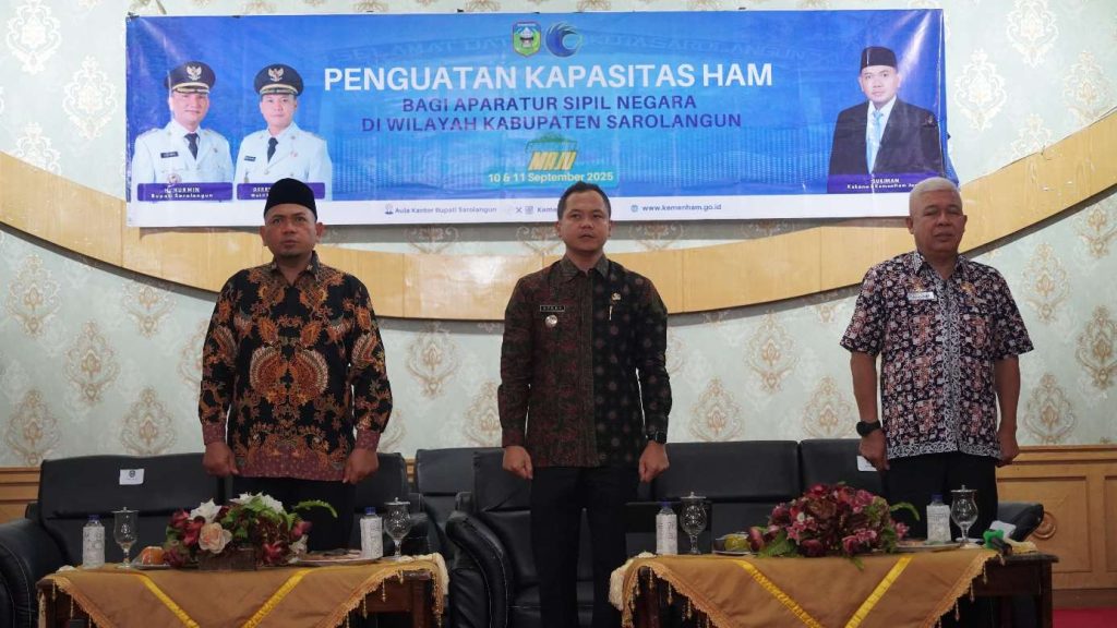 Sarolangun Raih Empat Kali Penghargaan Kabupaten Peduli HAM