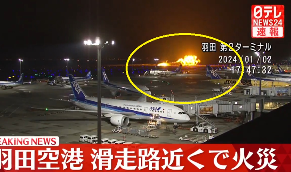 Jarang Terjadi Ini 5 Insiden Penerbangan Jepang Sejak 38 Tahun Terakhir
