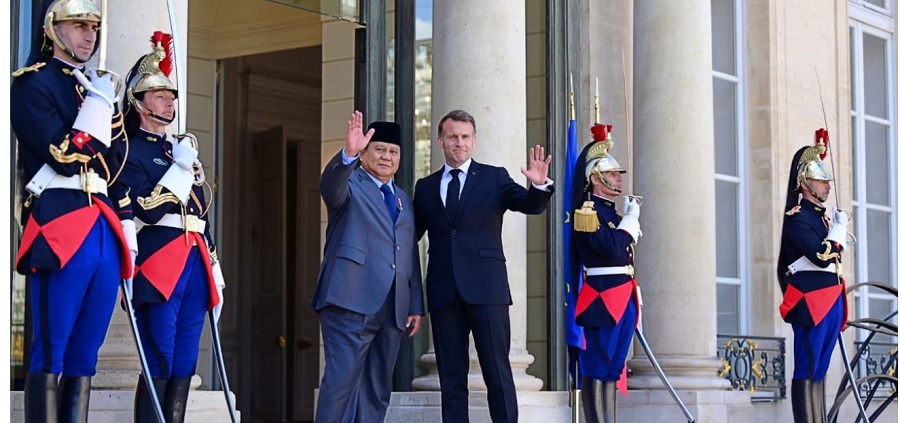 Presiden Prabowo Bertemu Macron di Istana Elysee, Bahas Kerja Sama Strategis RI-Prancis