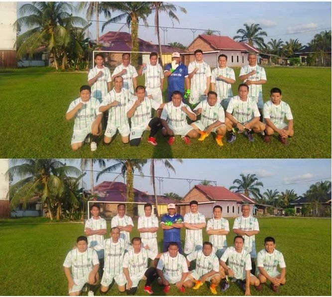 Laga Persahabatan  U-35 Anggota DPRD Batanghari Kontra Sekretaris Daerah