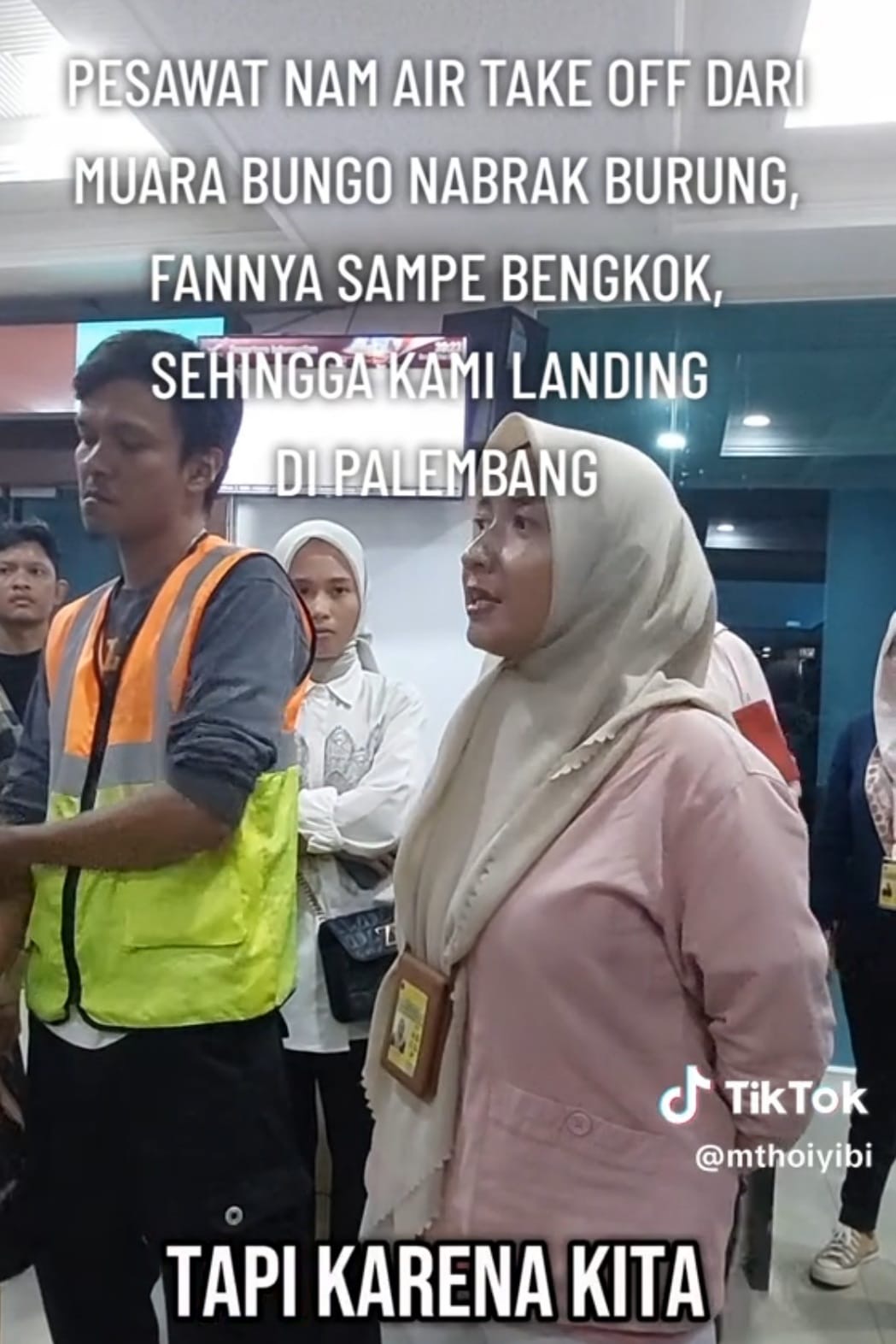 Pesawat Nam Air Tujuan Bungo - Jakarta Mendarat Darurat di Bandara Palembang