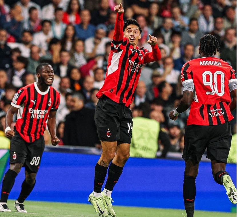  Real Madrid Tumbang! Dihajar AC Milan 3-1 di Santiago Bernabeu