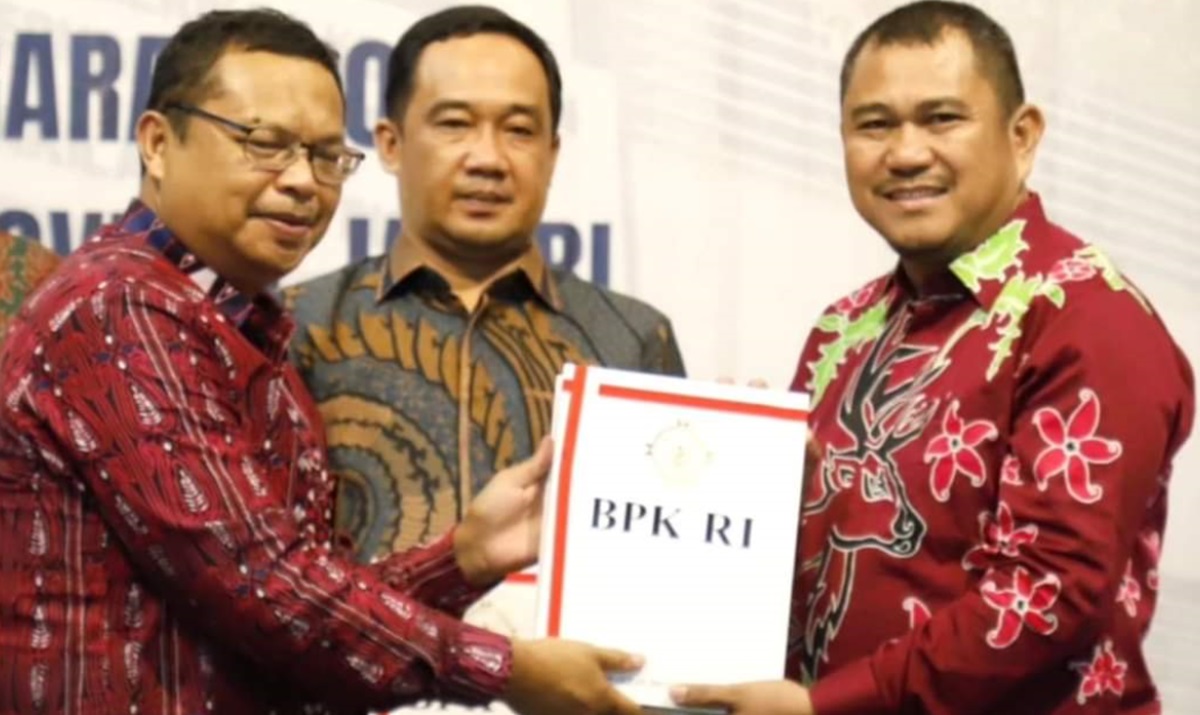 Lima Kali Beruntun, Pemkab Bungo Raih Opini WTP dari BPK RI