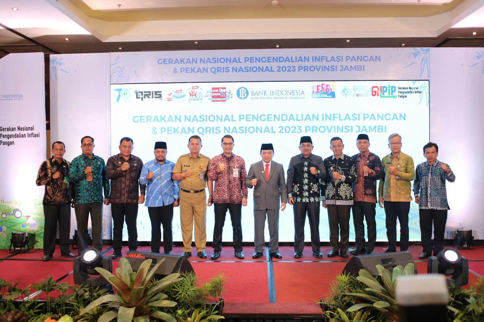 BI Provinsi Jambi Sukses Kick Off GNPIP dan Opening Ceremony PQN