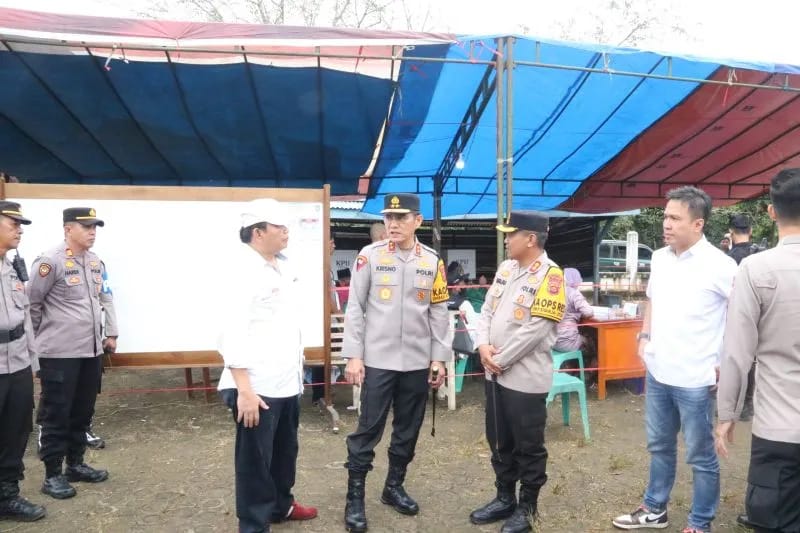 Kapolda Jambi Cek Pelaksanaan PSU di Bungo