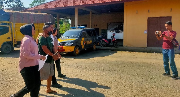 Lecehkan Anak Tiri, Seorang Ayah di Tanjabtim Ditangkap Polisi