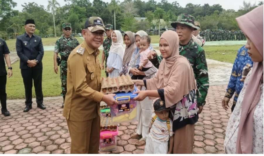 Pemkab Merangin Dukung Penuh Karya Bakti Kodim 0420/Sarko
