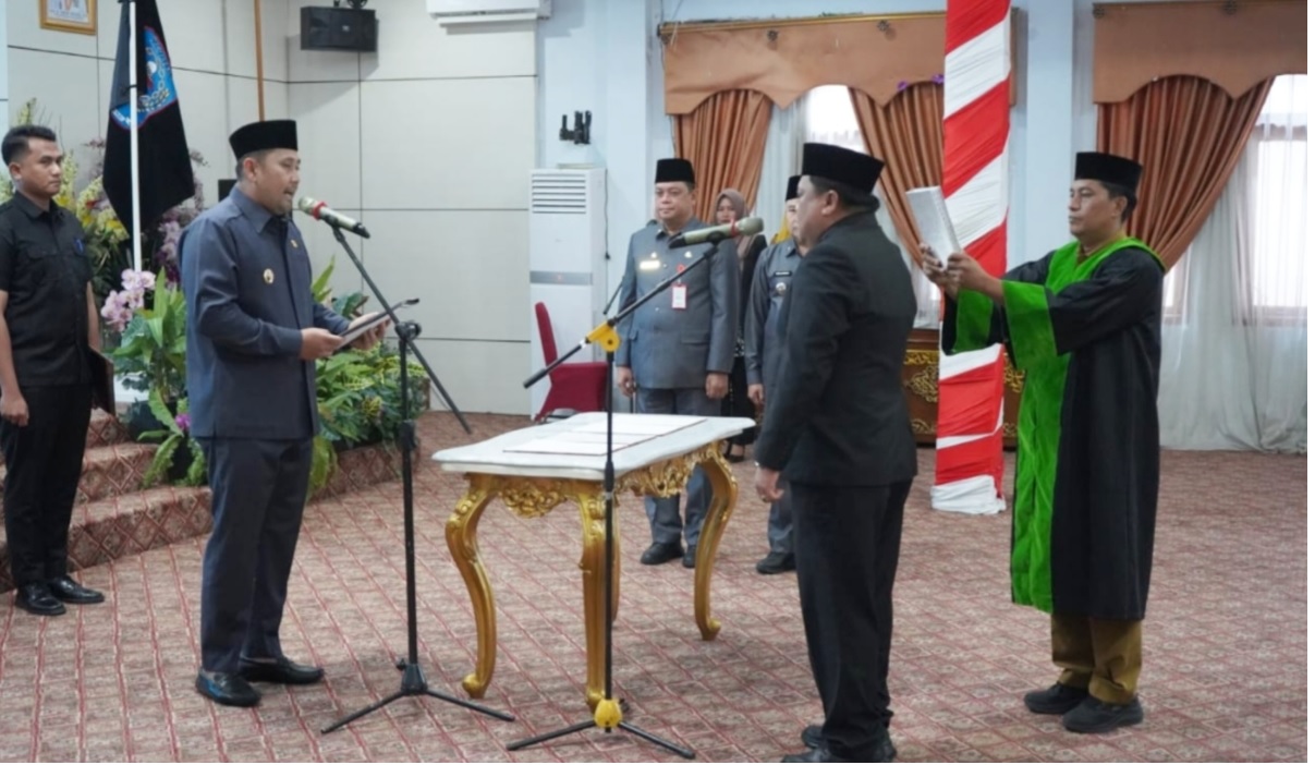 Lantik Zulhifni Jadi Sekda, Bupati M. Syukur Tekankan Akselerasi Menuju Merangin Baru