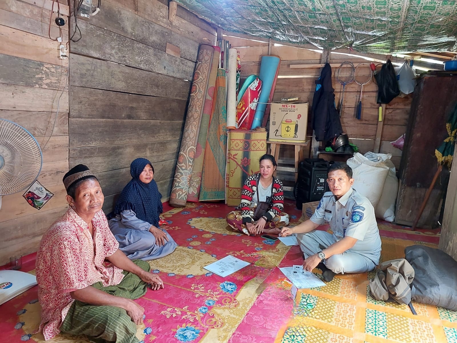  Pengendara Motor Laka Desa Penyengat Olak Terjamin Jasa Raharja, Hak Santunan Diterima Ibu Korban