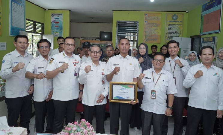 BPS Dan Pemkot Jambi Canangkan Kelurahan Cantik 2024