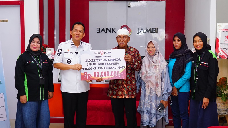 Nasabah Bank Jambi Cabang Sengeti Raih Rp. 50 Juta