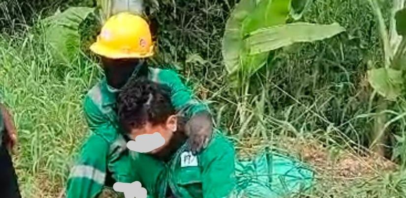 Lakalantas Mengerikan, Korban Alami Putus Kaki di Jalan Jambi Kuatungkal