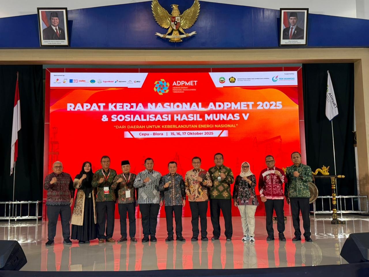 Gubernur Al Haris Buka Rakernas ADPMET, Jambi Mainkan Peran Penting Ketahanan Energi Nasional